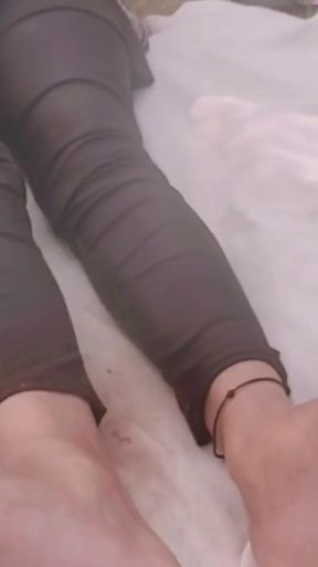 Must-see moment from &quot;Indian Devi Feets after Work&quot;