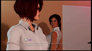 CROFT Adventures [ Hentai Game Parody ] Ep.5 Lara find a BBC GLORYHOLE in the LIBRARY restroom !