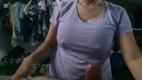 The neighbor asks me for semen
