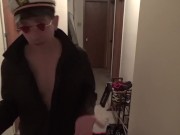 Anyone Want to See A Naked Horny Pilot Jerking Off!