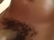 Verse twink in shower then eats cum