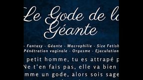 Le Gode de la G&eacute_ante - French audio JOI macrophilia