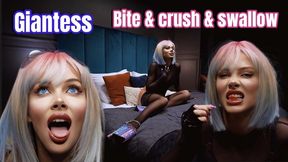 I Bite Crush & Swallow Haribo Bears - Giantess Fetish