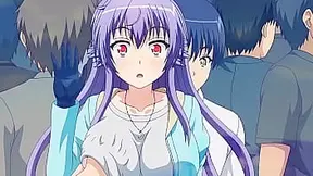 Teen Slammed Hard in Public Elevator - Hentai Porn Action