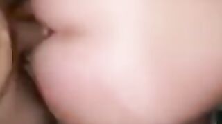 My gf trying her first big black cock