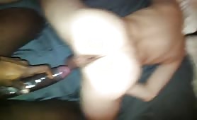 Nailed by a massive straight  black cock handyman