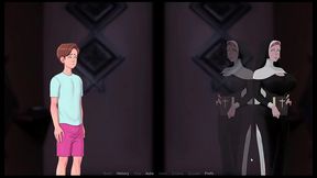 sexnote - all sex scenes [ taboo hentai game pornplay ] ep.32 nun love anal creampie to purify her sins !