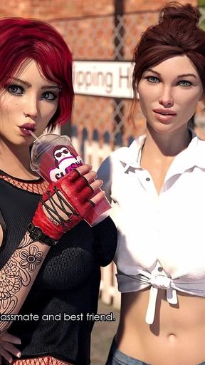 Lust Academy 2 - Full Gameplay with Olivia's Wild Throat Scene