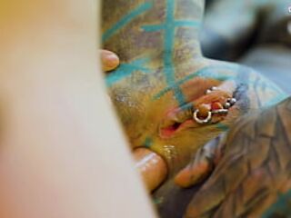 Hard Anal at the Tattoo Shop – ATM & Facial for This Tatted Pornstar