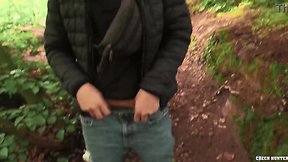 His girlfriend cucked him so nice amateurish twink tries cock czech hunter