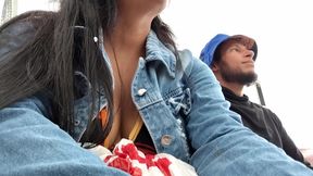 I met her at church and then took her home to get to know each other better.