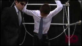 Katsuya Turns Pain Into Pleasure With Two Men In Intense Captive Scene