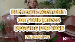 Bi Encouragement: On Your Knees Begging For Cock VR