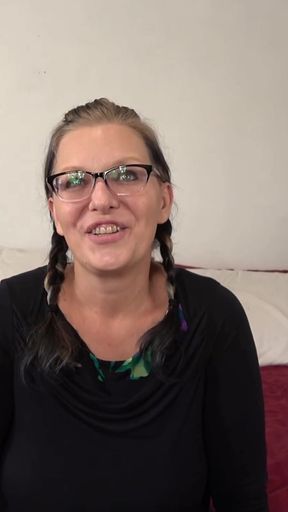 Thrilling moment from &quot;Casting compilation Desperate Amateurs Big Tits BBW moms need money&quot;
