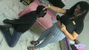 Goddess Beh Destroys His Worthless Balls! SD MOBILE