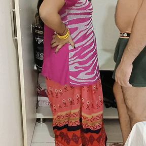 Xxx maid fuck in Aalmari in pink saree