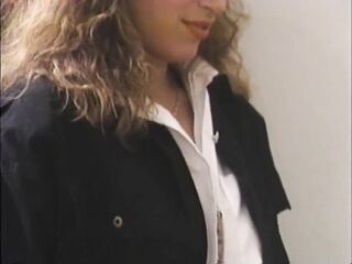 Lesbian babes hirsute cunt licking sex tool permeated