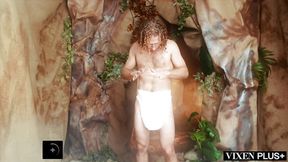 VIXENPLUS Gorgeous Beauty Angie Faith Devours Hard Cock
