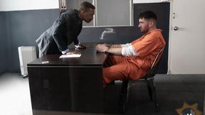 ”Convict Chris Damned needs huge black dick feat. Adrian Hart”