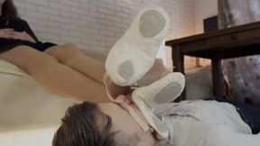 Smell Amazing Legs Of Stella - Creamy Ballet Shoes - Part 2