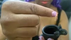 Chastity - One Cage, Two Slaves – My Cruel Chastity Game, female domination, giantess, slave training  4k smaller