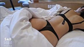 Wild girl on girl action with teen Asian hottie