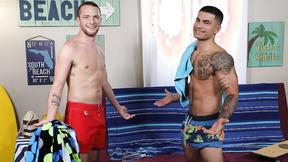 ”Tatted gay man & his horny lover”