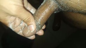 Slim Man Takes His Time to Touch Himself in the Bathroom