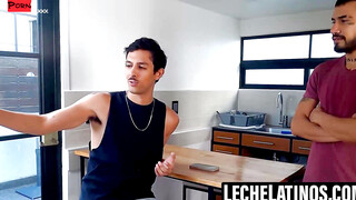 "Enrique Murcielago Destroying Ass of Latino Stud Alberto Chimal"