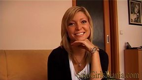 Hot Porn Model Eva D casting interview