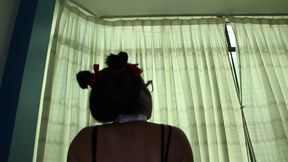 Spoiled stepdaughter is punished for wearing too small clothes