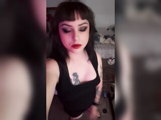 Trans babe masturbates her cutie rod for u