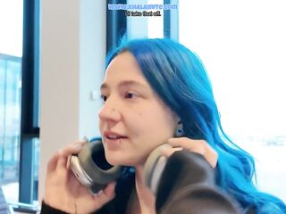 I SHAVE 100% - Backstage vlog porn film Berlin