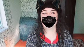 Sweet Femboy Playing with Strands of Silky Hair