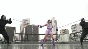 Stealthy Seduction: Sumire Aisaka as a Fiery Kunoichi