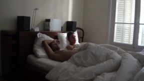 Sexy Latino twink fucked by his friend in the morning