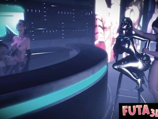 Futa3DX - Hottest Sci-Fi Futanari Movies Compilaiton