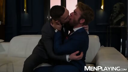 JP Dubois throbbing instrument exploring the depths of Gabriel Phoenixs butt