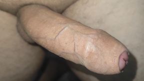 Big Curvy Cock Cums to the Extreme Without Touch!