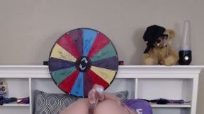 Beauty Belle Plays Anal with Glass Dildo