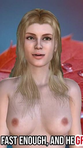 Dominant Male Claims Young Shemale - 1