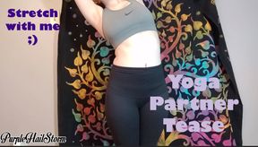 Yoga partner tease