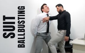 Suit Ballbusting and Shoes Worship