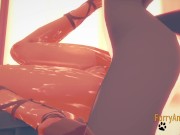 Furry Hentai 3D - Grey Fox Fucks Red Fox