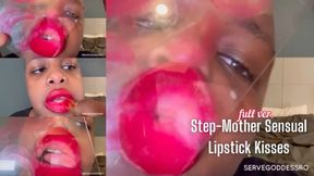 Step-Mother Sensual Tease Lipstick Kisses - Royal Ro red lips full version hd mp4 1080p