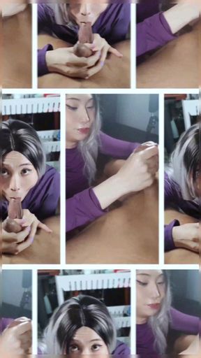 Lg050 - Asian Slut Worshipping Curve Dick
