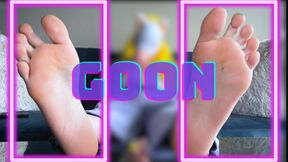 You are a pathetic cuck, let my feet help you embrace it.