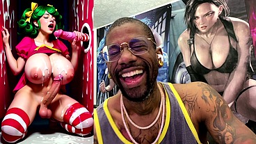 Transgender Candy Lover Cumming While Jerking Off A Candy Cane Cock And Getting Cummed On, AI Generated