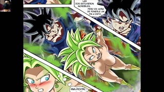 Kale y Caulifla se Fusionan para Ser Follada Por Goku - Kefla Hentai xxx