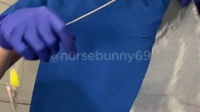 POV Dental Exam Blue Gloves and Scrubs 720p
